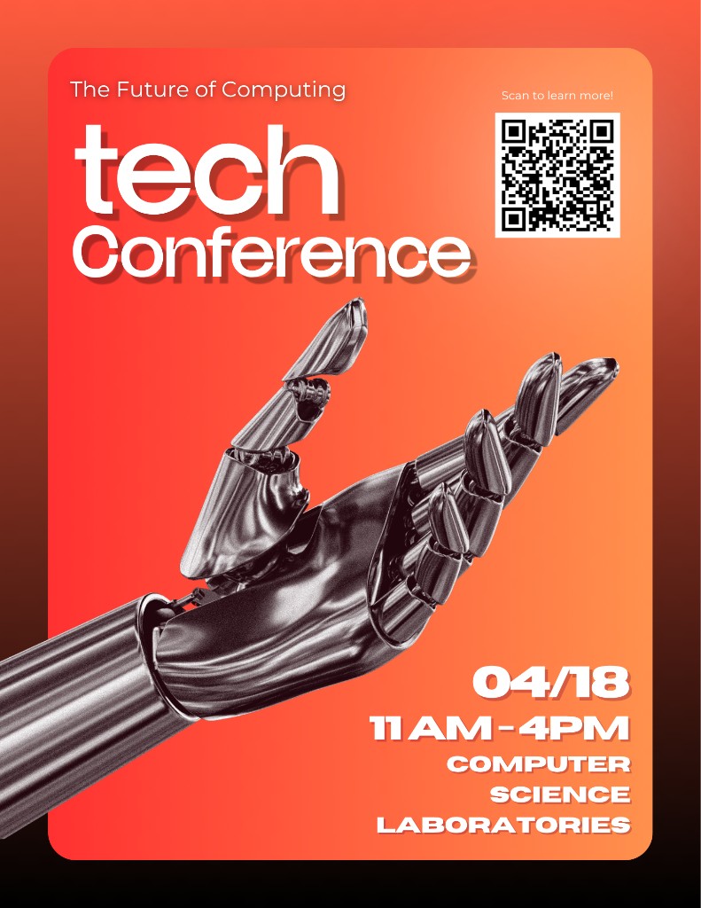 Tech Conference Poster